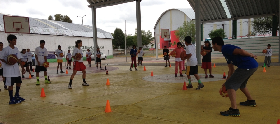 Clinica de Baloncesto y Ejercicios